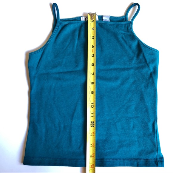 2/$15 Q & A Tank Top Medium Blue Juniors - Picture 6 of 14